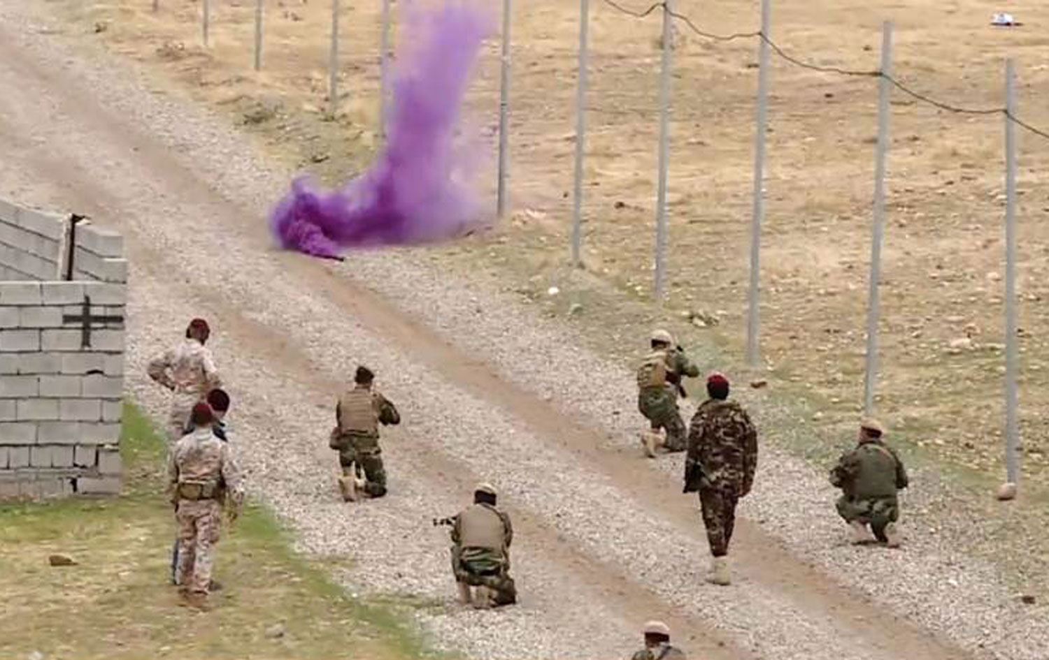 Peşmerge kimyasal ve biyolojik saldırılara karşı eğitiliyor