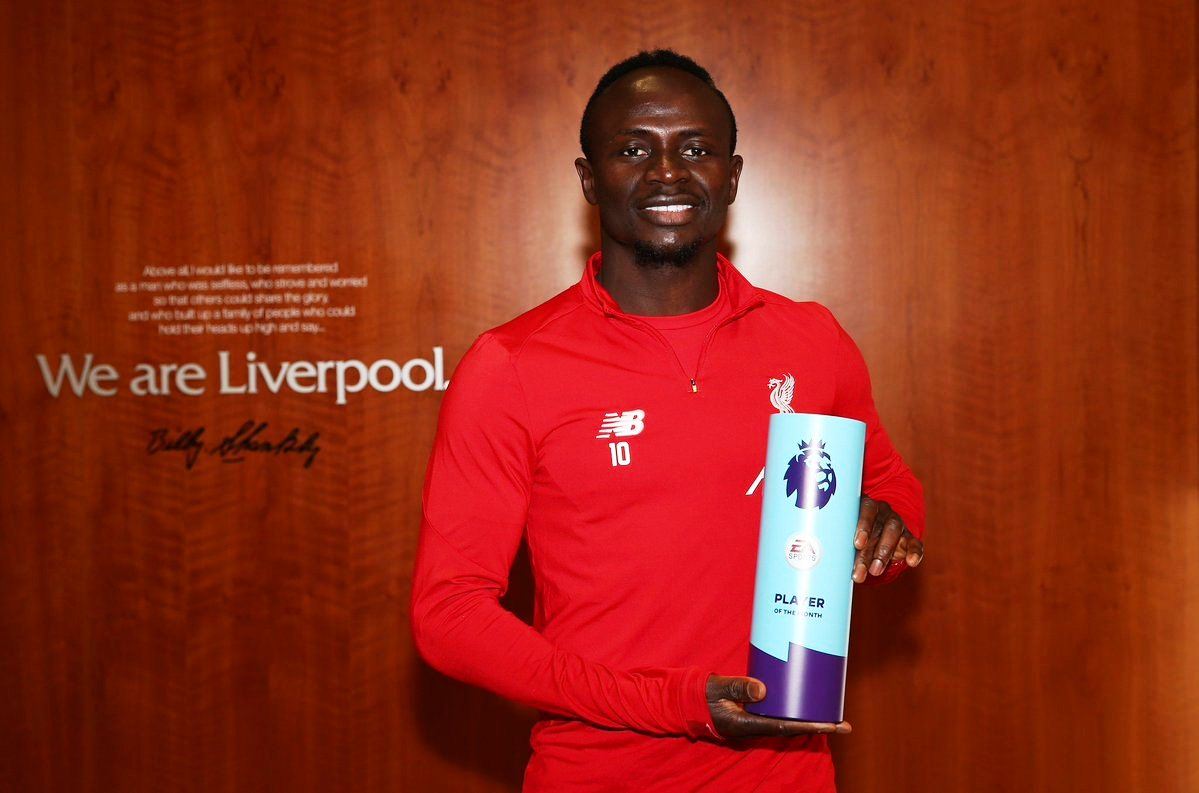 سادیۆ مانێ باشترینی مانگی رابردووی پرێمه‌رلیگه‌