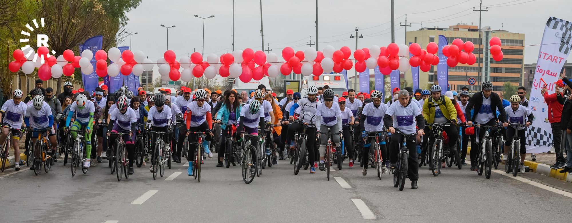Fotoğraflarla Erbil’de 2'nci Bisiklet Maratonu