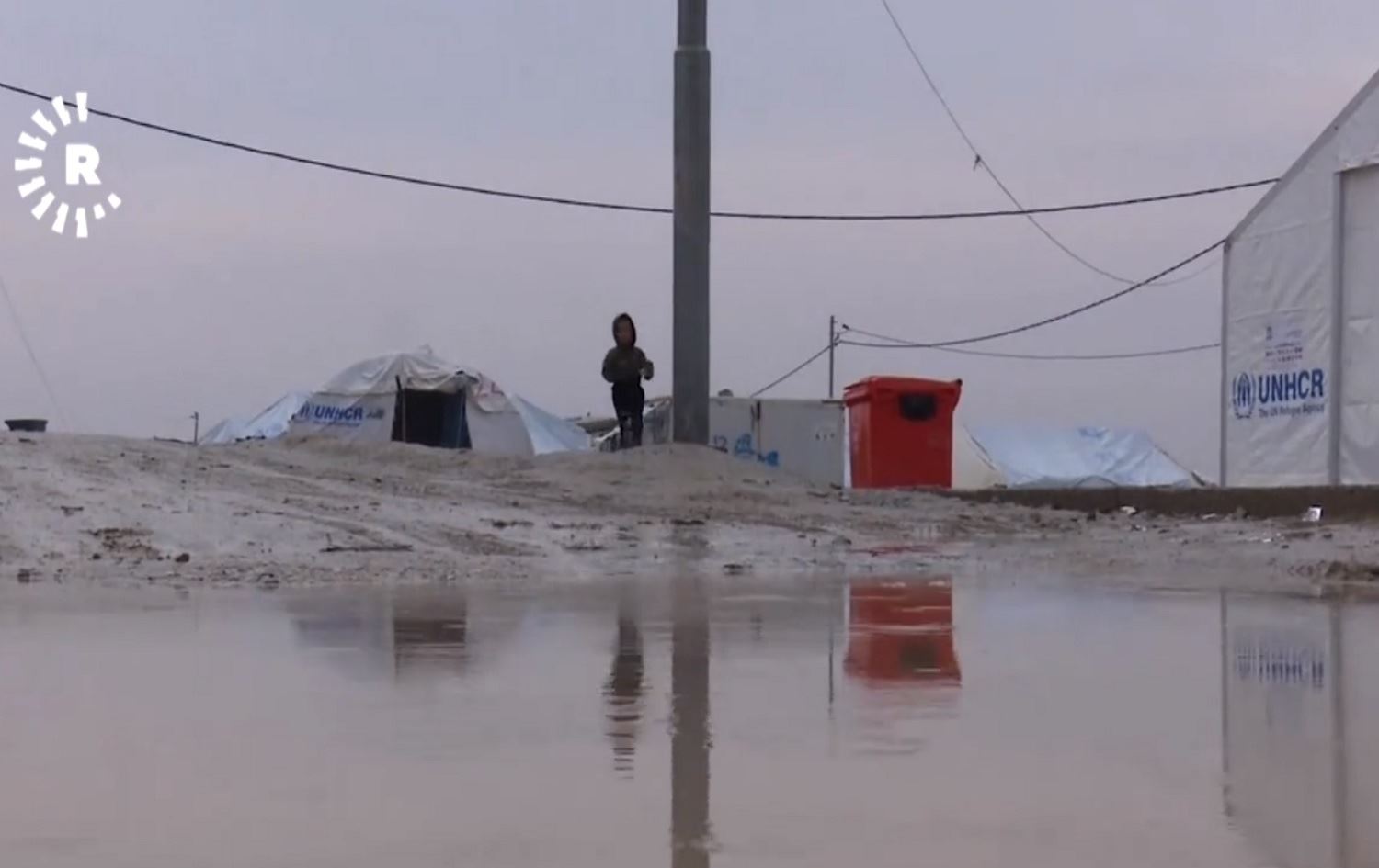 Li Kampa Berdereşê koçberên ji Rojavayê Kurdistanê di rewşeke xirab de ne
