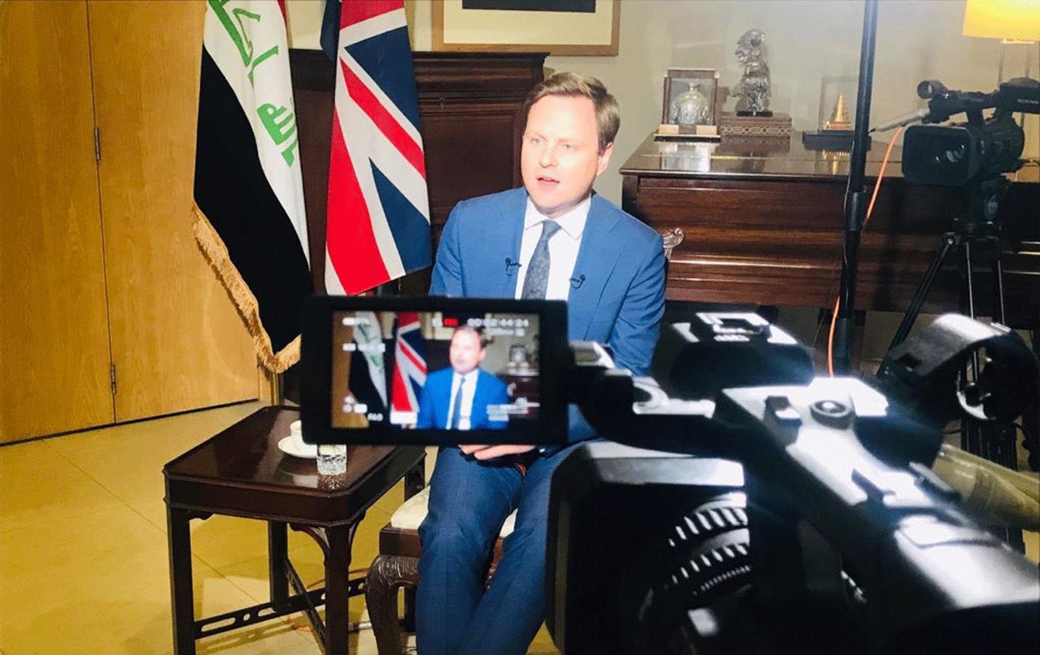 Balyozê Brîtanya yê li Iraqê: Min li Hewlêrê xweştirîn kebab xwar