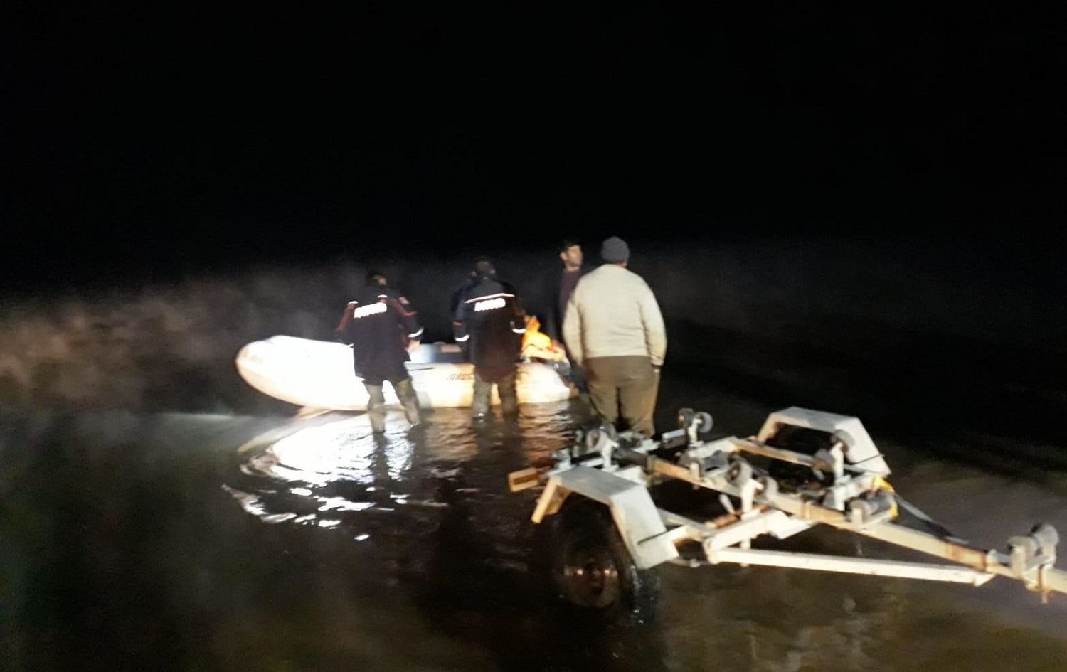 Masîgirên di bendava Kebanê de mabûn asê hatin rizgarkirin