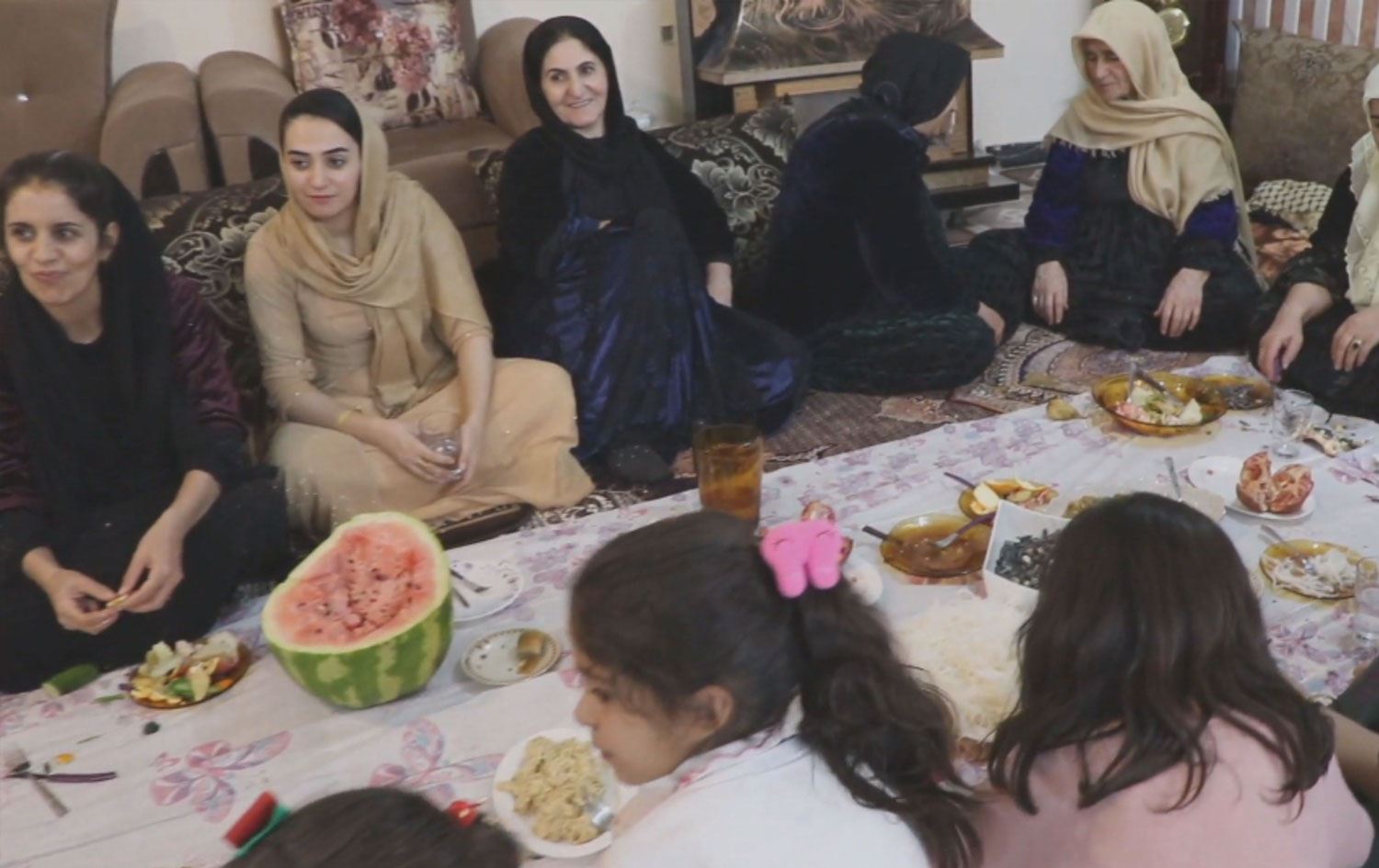 Rojhılatlı Kürtler Yelda gecesini kutluyor