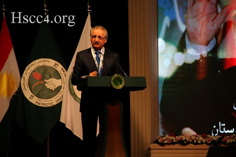 مەلا بەختیار لە کۆنگرەی چوارەمی یەکێتی