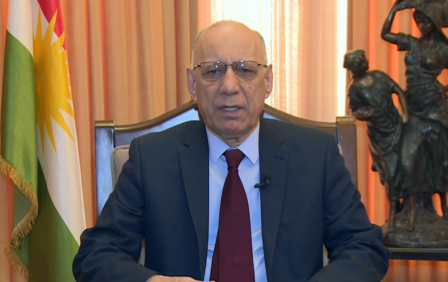  عەدنان موفتی، ئەندامی ئەنجوومەنی باڵای سیاسی یەکێتیی نیشتمانیی کوردستان