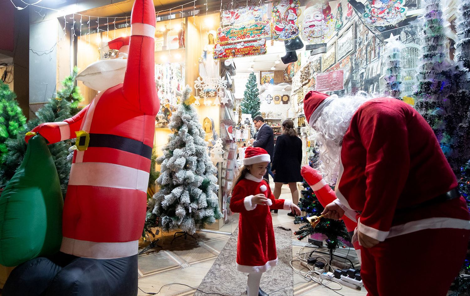 Kürdistanlı Hristiyanlar Noel’i kutluyor