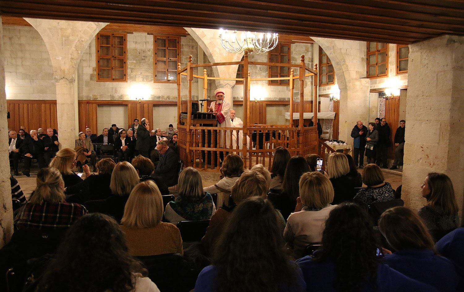 Antep’te Yahudiler 40 yıl sonra ‘Hanuka Bayramı’nı kutladı