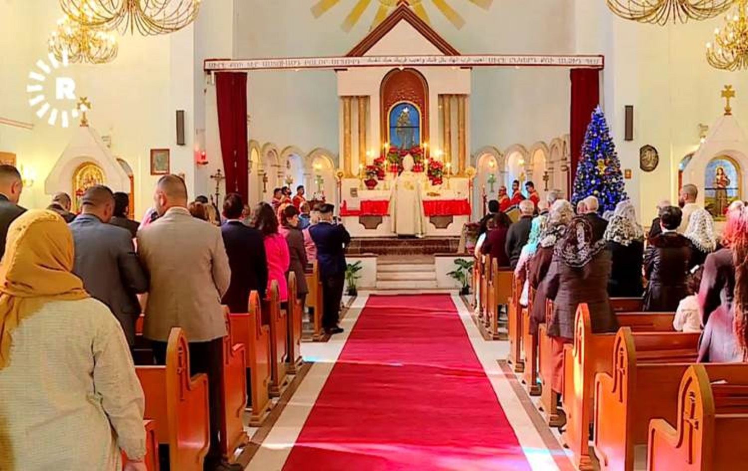 Krîstiyanên Bexdayê bi xem û tirs cejna jidayikbûna Hz. Îsa pîroz kirin