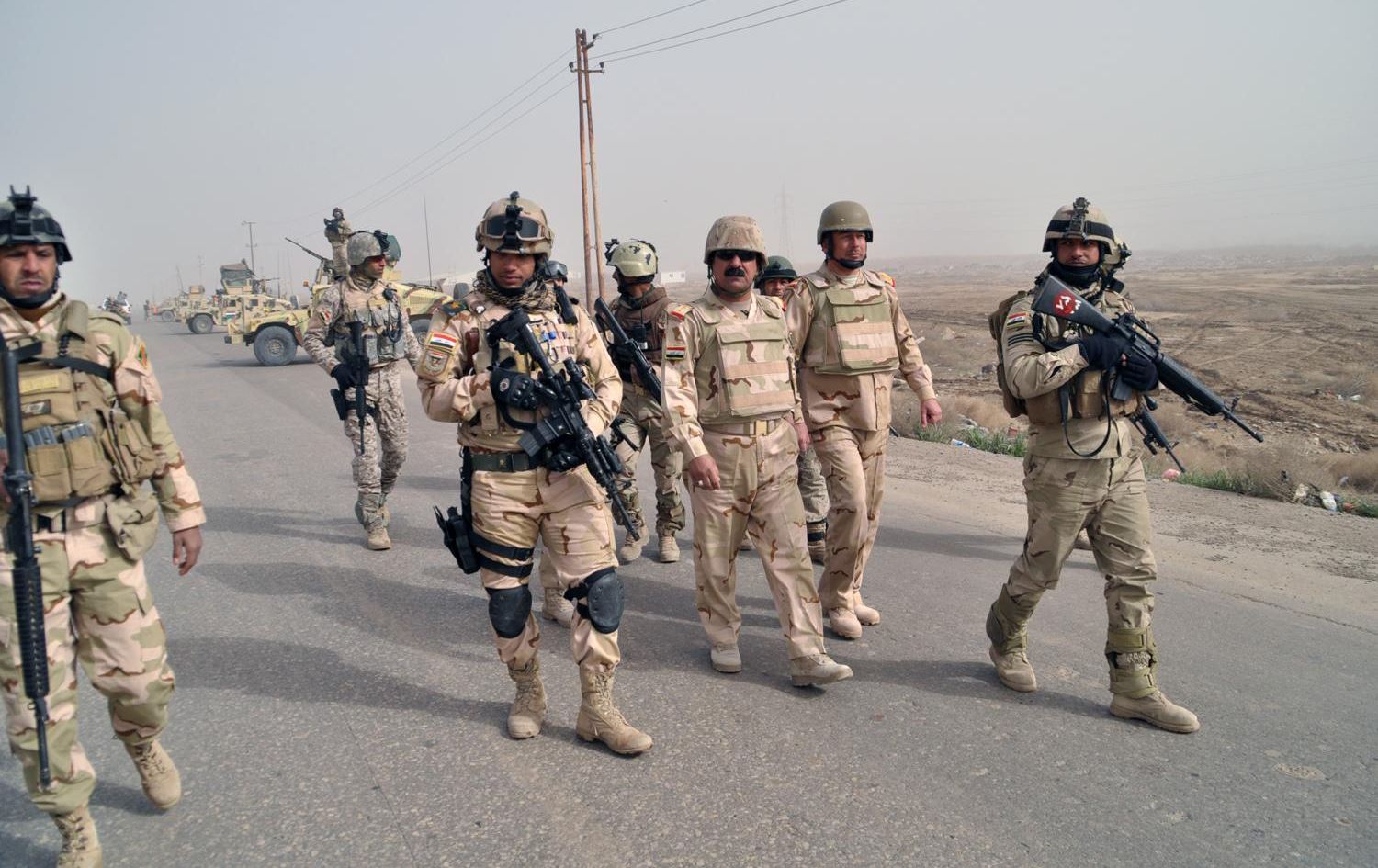 Kerkük'ün güneyine takviye güç gönderildi