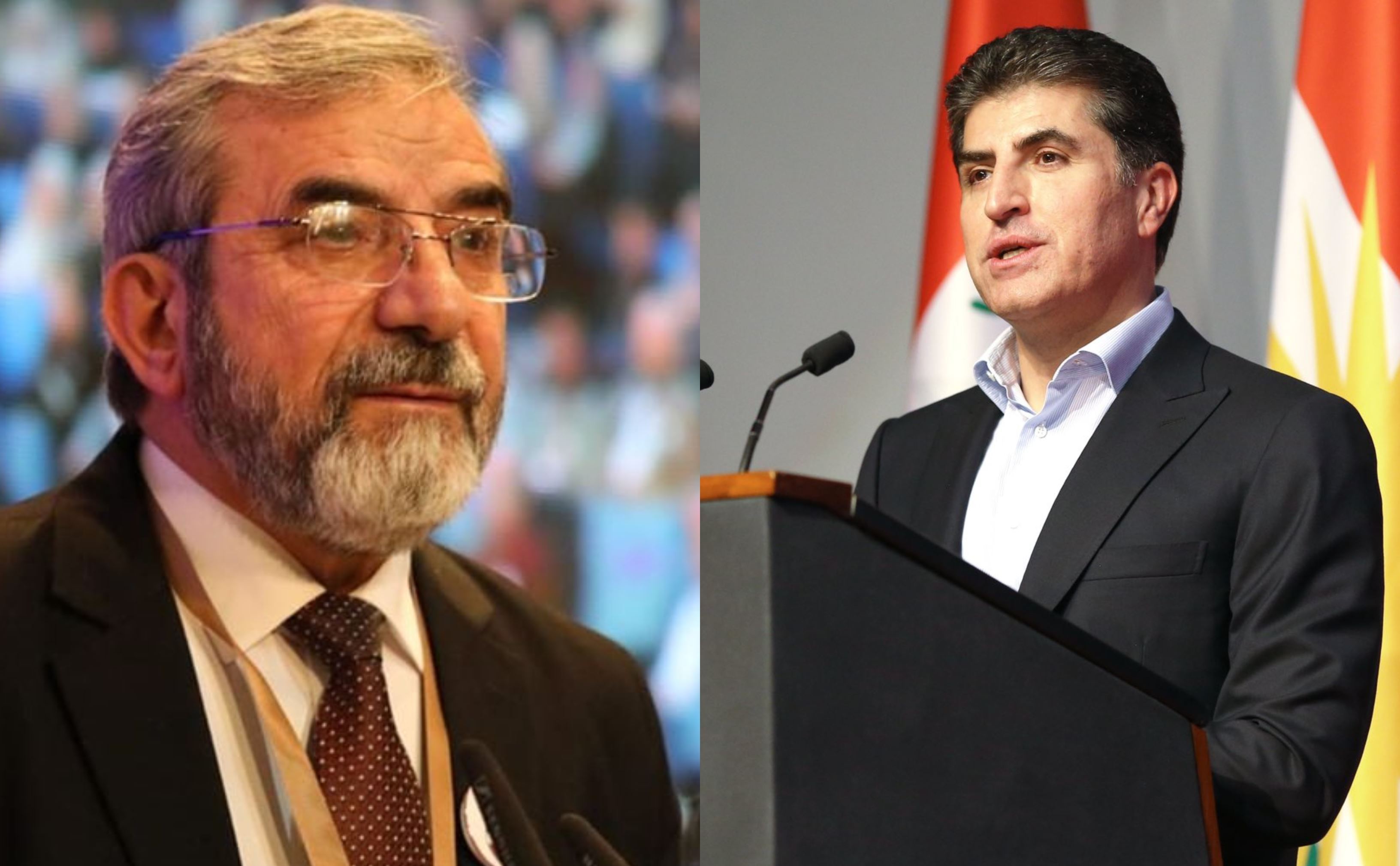 Nêçîrvan Barzanî pîrozbahî li Selahedîn Bahadîn kir