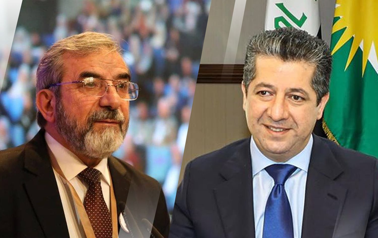 مەسرور بارزانی پیرۆزبایی لە سەلاحەددین بەهائەدین دەکات