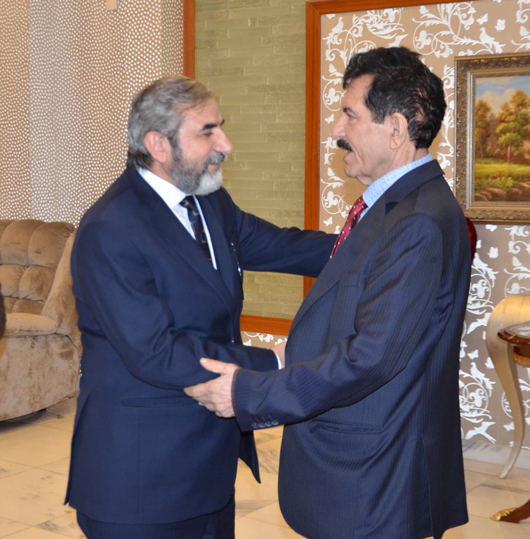 دیدارێکی پێشووتری کۆسرەت رەسوول و سەلاحەدین بەهائەدین