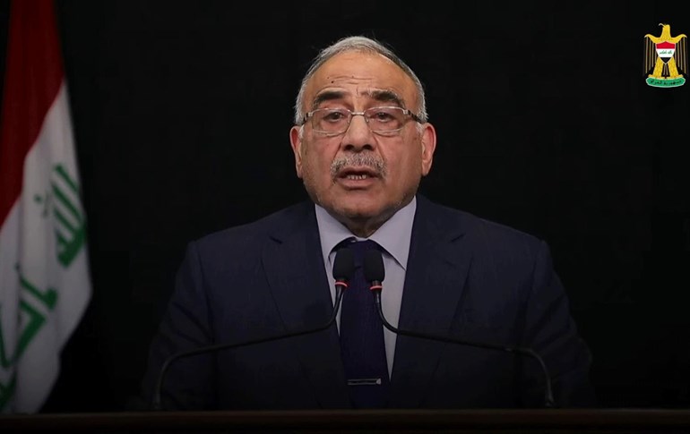 عادل عەبدولمەهدی، سەرۆکوەزیرانی کاربەڕێکەری عێراق