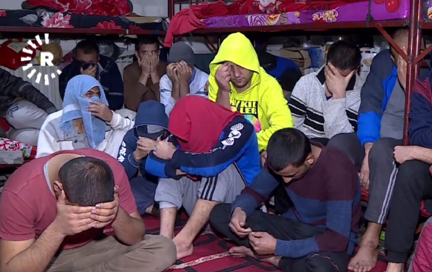 ROJAVA - Tîma Rûdawê derbasî nav zindaneke çekdarên DAIŞê bû