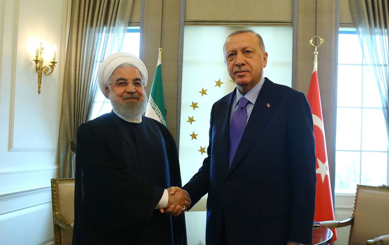 Ruhanî û Erdogan geşedanên vê dawiyê yên li herêmê gotûbêj kirin