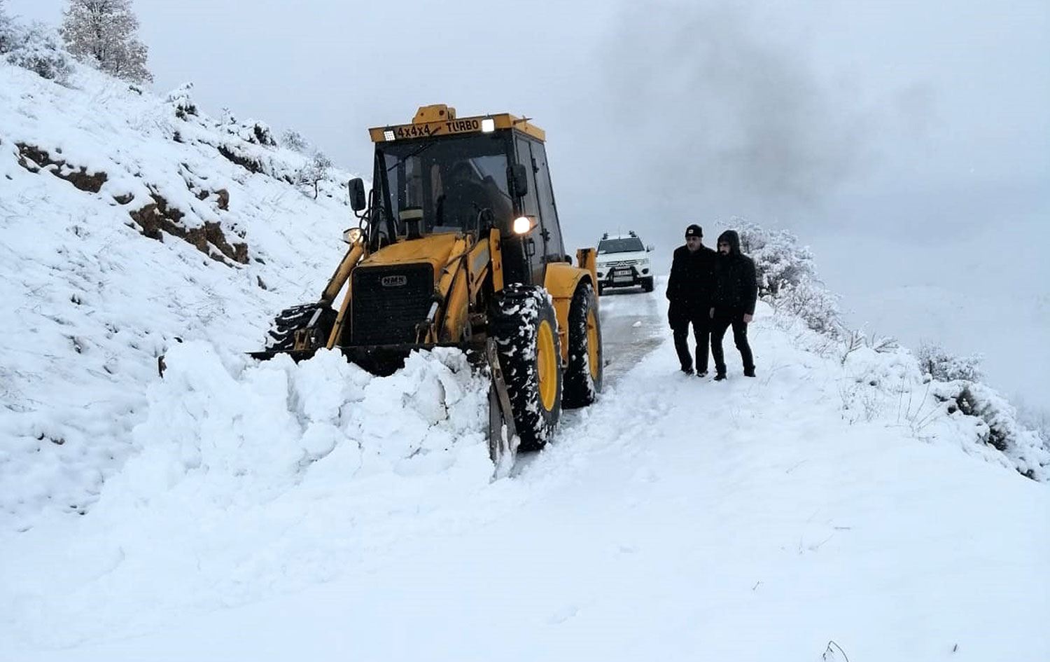 Elazığ’da 105 köy yolu kapandı