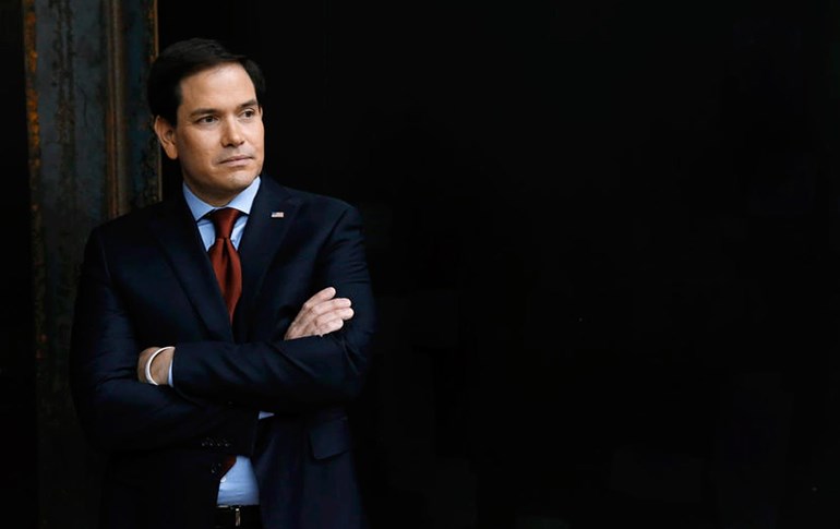 مارکۆ رۆبیۆ، سیناتۆری دیاری کۆمارییەکان. وێنە: AP