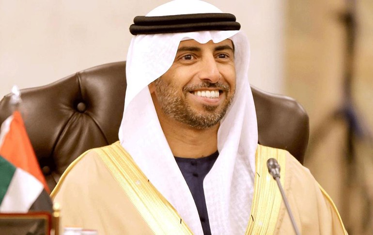 سوهەیل مەزرووعی، وەزیری وزەی ئیمارات. وێنە: AFP