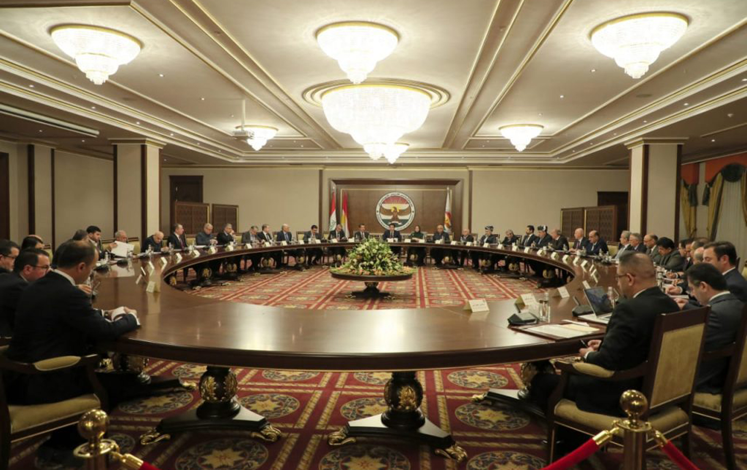 کۆبوونەوەی سێ سەرۆکایەتییەکەی هەرێمی کوردستان لەگەڵ لایەنە سیاسییەکان