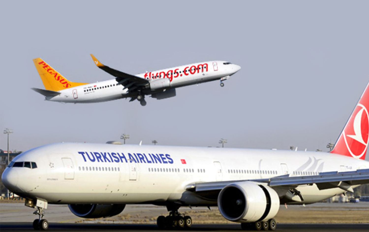 THY ve Pegasus Irak ile İran serferlerini durdurdu