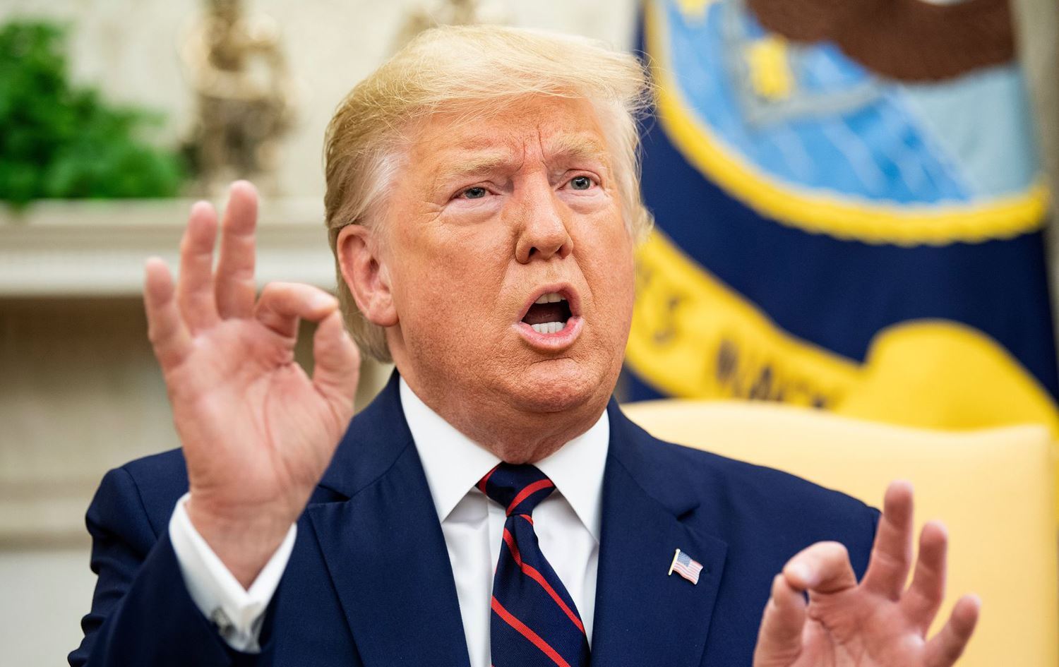 Trump: Dibe Îranê firokeya Ukraynî bi xeletî xistibe