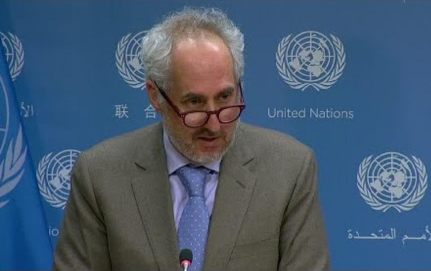 Neteweyên Yekbûyî alîkariyên mirovî bo Sûriyê radiwestîne