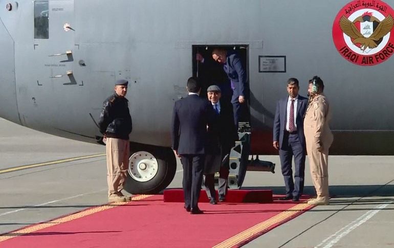 Serokwezîrê Iraqê ji aliyê Serokê Herêma Kurdistanê ve hat pêşwazîkirin