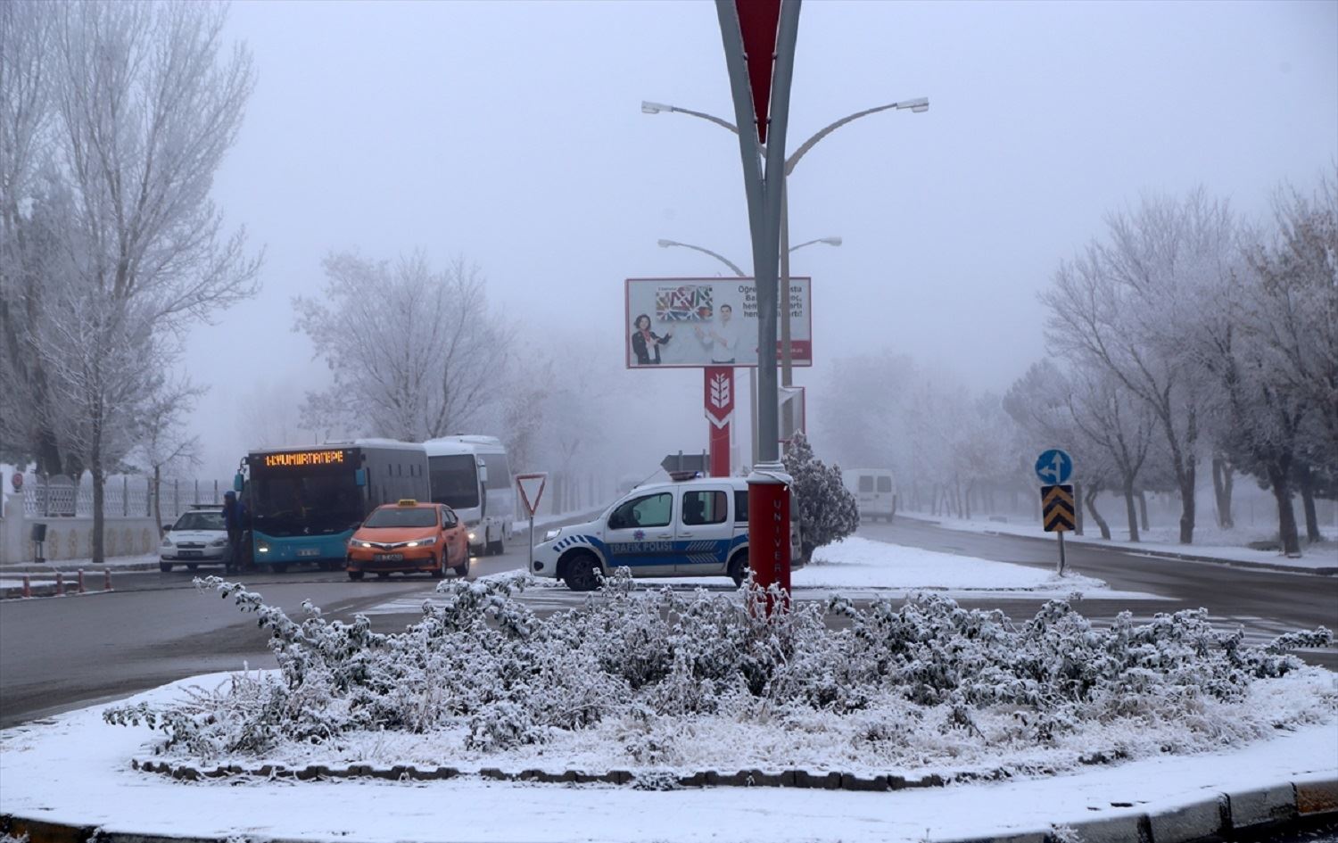 Sêwaz bajarê herî sar ê Bakurê Kurdistanê ye