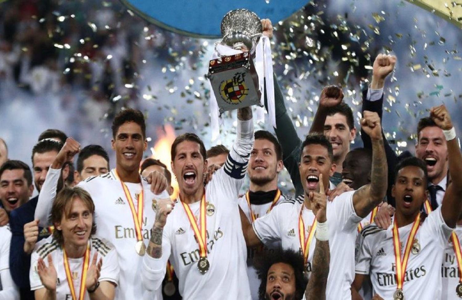 İspanya Süper Kupası Real Madrid'in