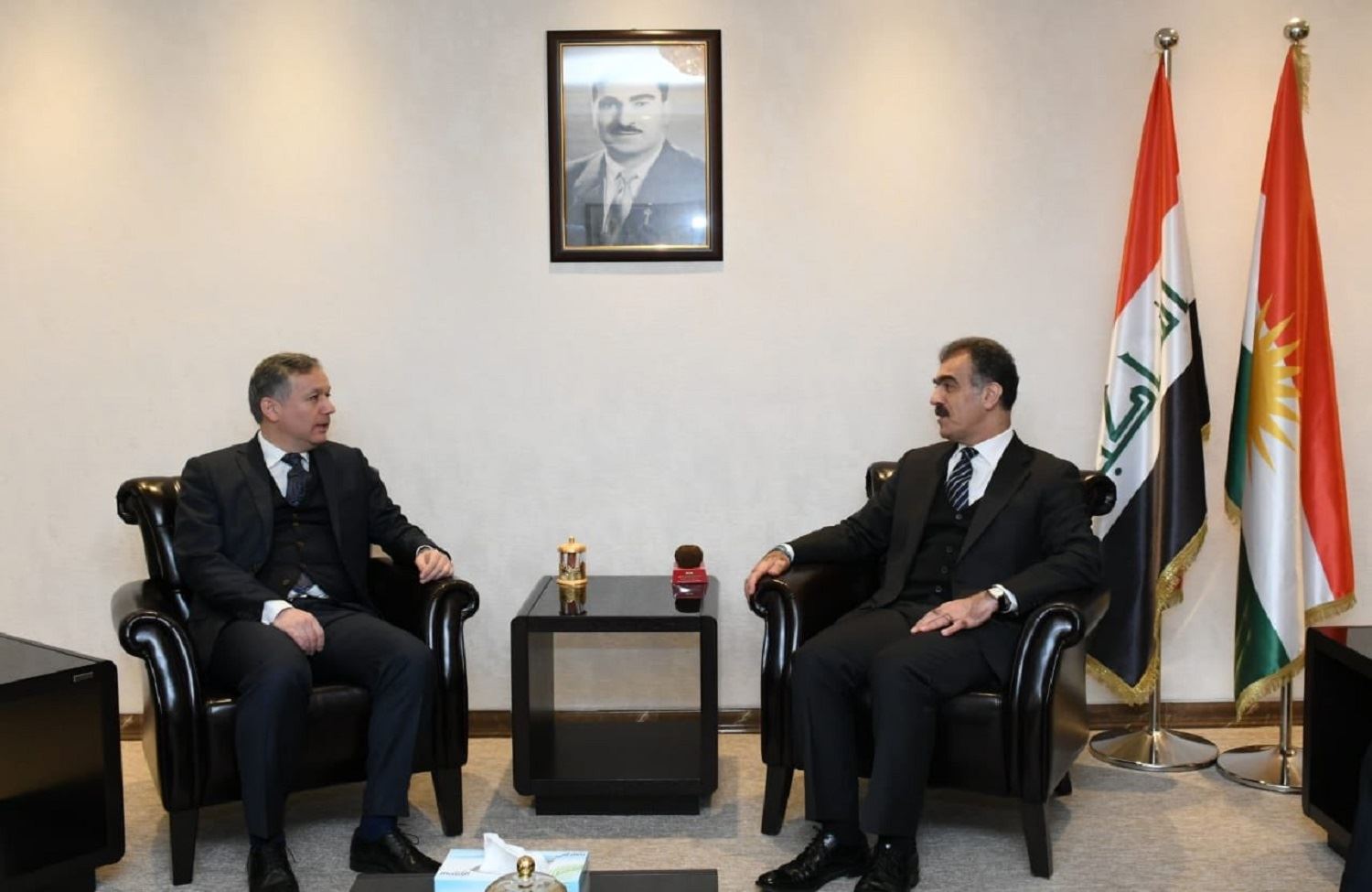 Dizayi ile Karaçay Erbil-Ankara ilişkilerini görüştü