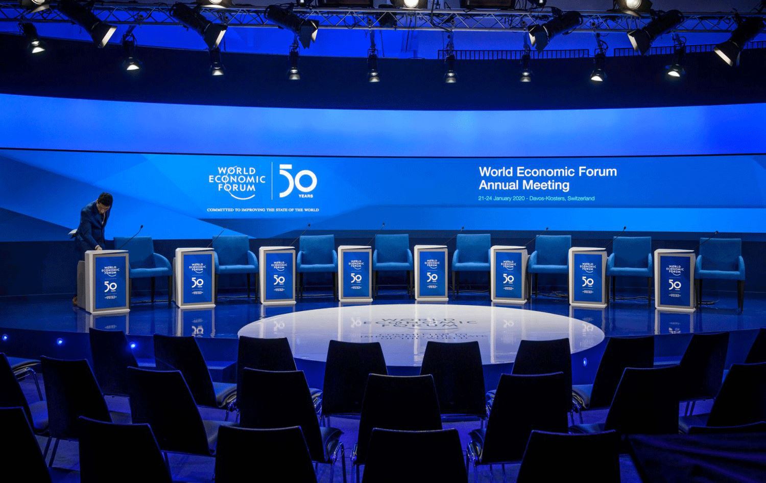 لە کۆڕبەندی داڤۆس 677 سەرکردە و بەرپرسی باڵای جیهان بەشداردەبن