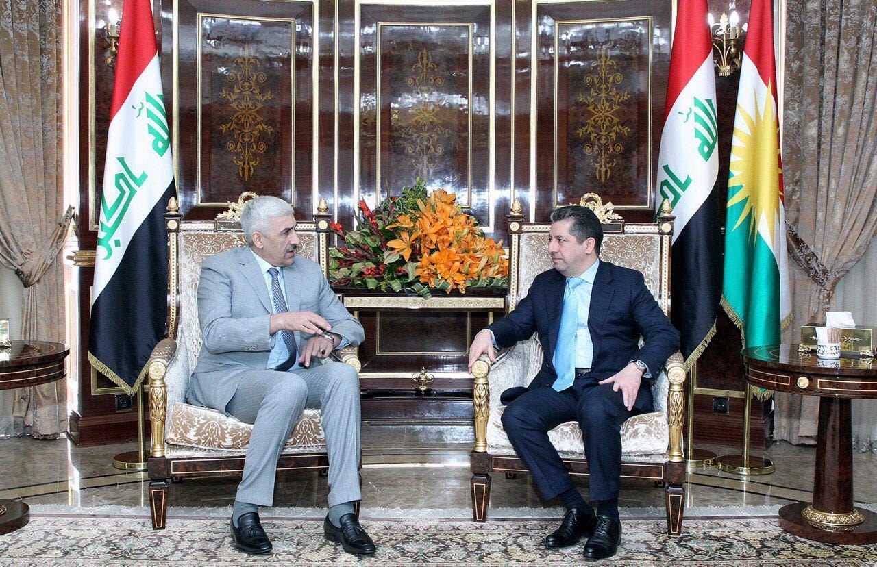 مسرور البارزاني لوزير الرياضة العراقي: يجب ألا تشكل الخلافات السياسية عائقاً لتعزيز العلاقات الرياضية