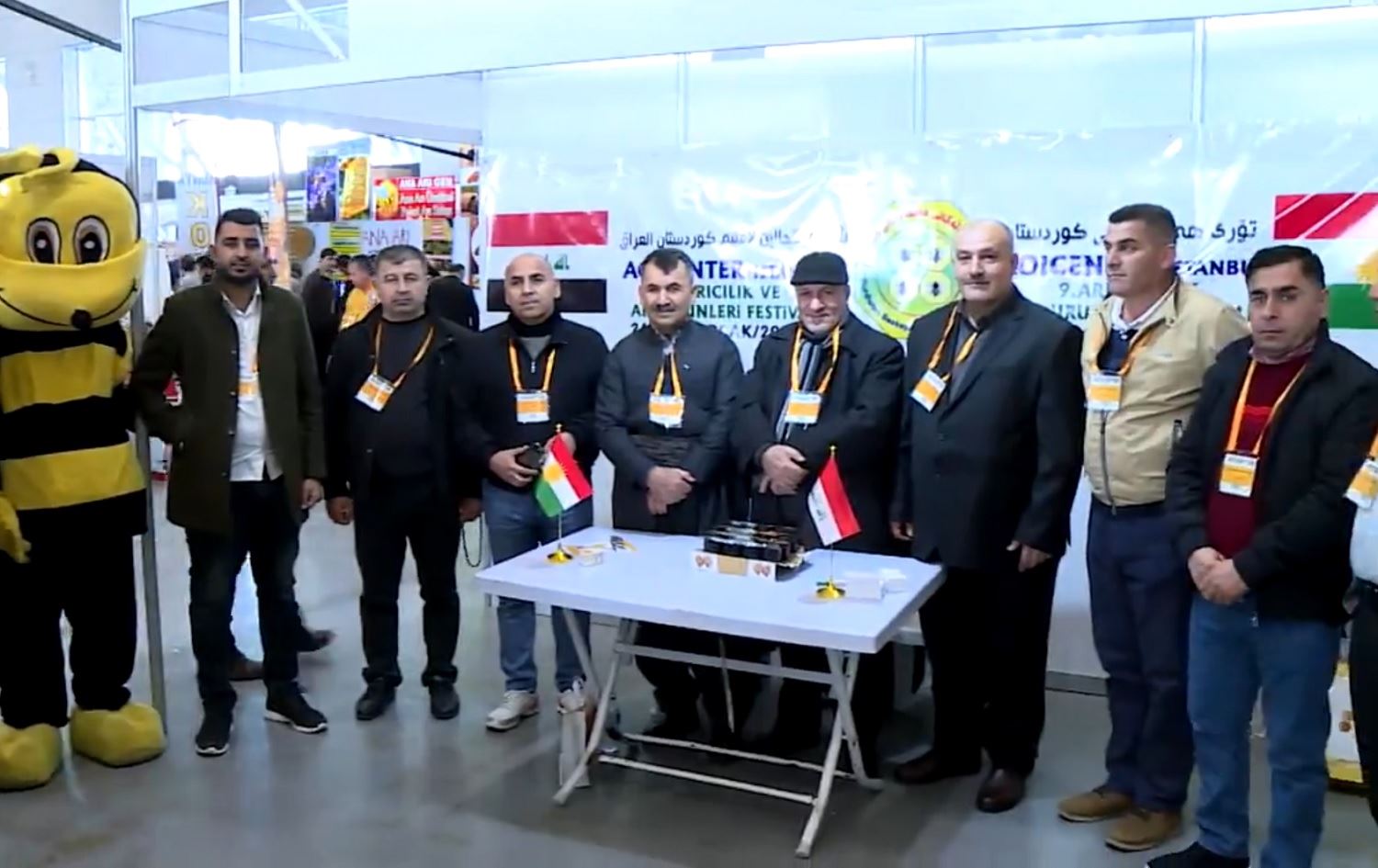 Yekîtiya Mêşvanên Kurdistanê beşdarî Festîvala Hingiv a Stenbolê bûn