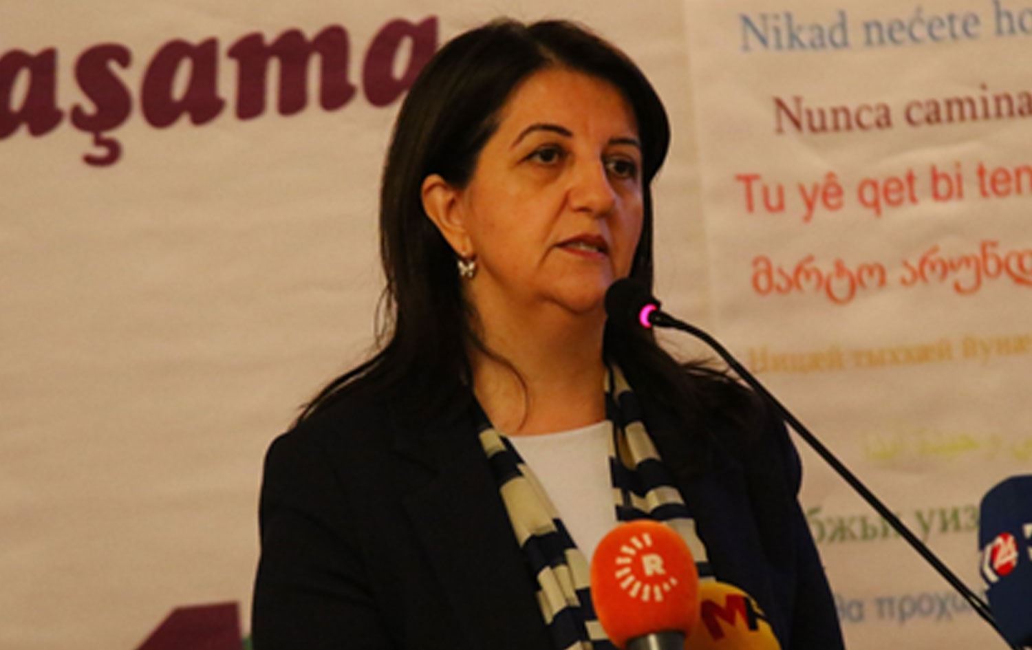 Pervîn Buldan nerazîbûn nîşanî pirsa ‘Xarpêt Kurd e?’ da