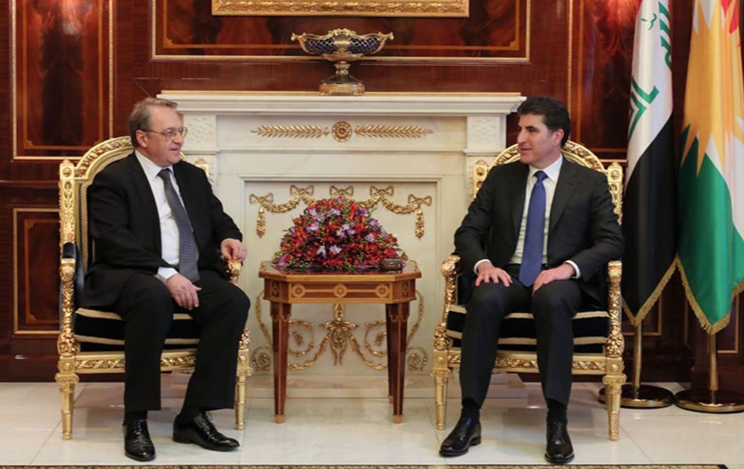 Bogdanov, Putin’in özel selamlarını Barzani’ye iletti