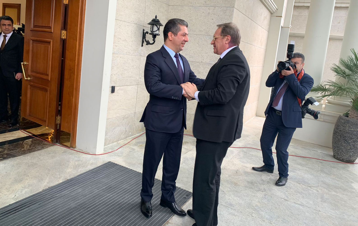 Başbakan Barzani, Bogdanov ile görüştü