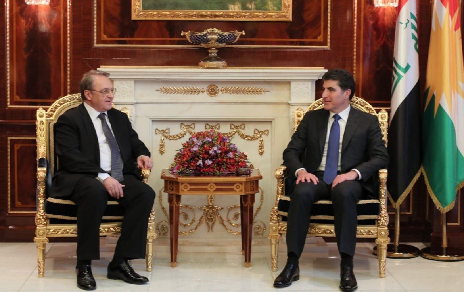 Nêçîrvan Barzanî û Bogdanov paşeroja Kurdên Rojava gotûbêj kirin