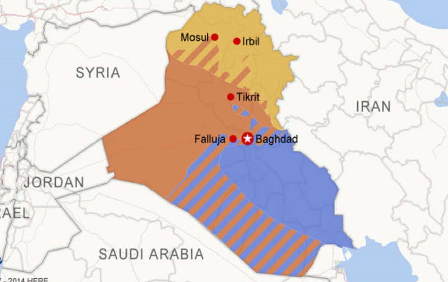 Amerîka hewl dide herêmeke Sunne li Iraqê ava bike