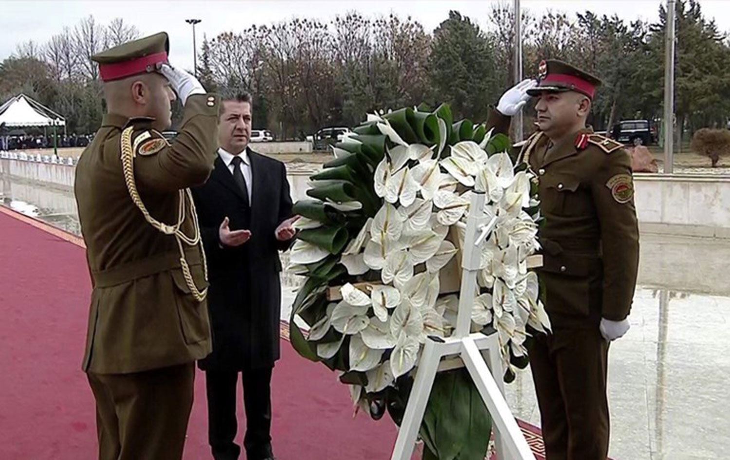 ERBİL - 1 Şubat Şehitleri için tören düzenlendi