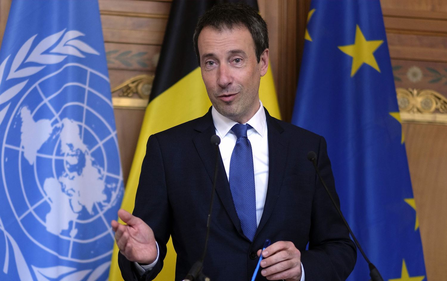 Belçika Savunma Bakanı Erbil’de