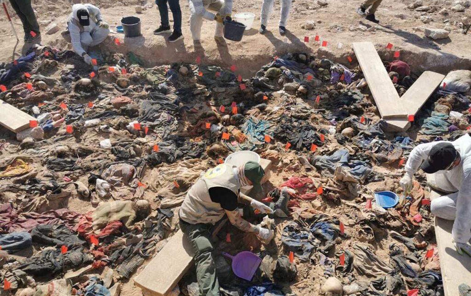 پشکنینی رووفاتی گۆڕە بەکۆمەڵەکانی سەماوە کۆتاییهات و بۆ گەڕاندنەوە ئامادەن