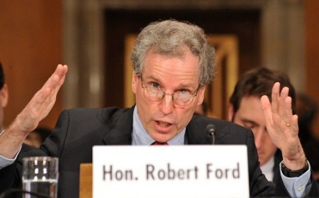 Robert Ford rexneyên tund li siyaseta Obama ya derbarê Sûriyê de dike