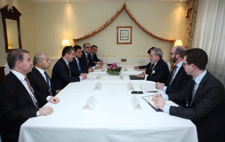 کۆبوونەوەی سەرۆکوەزیرانی هەرێمی کوردستان و وەزیری وزەی ئەمریکا