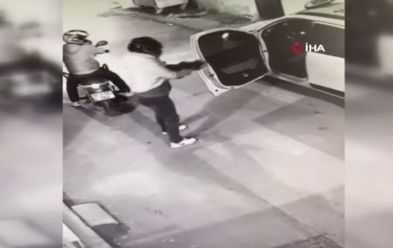 Husumetlisini önce tüfek sonra da silahla böyle vurdu