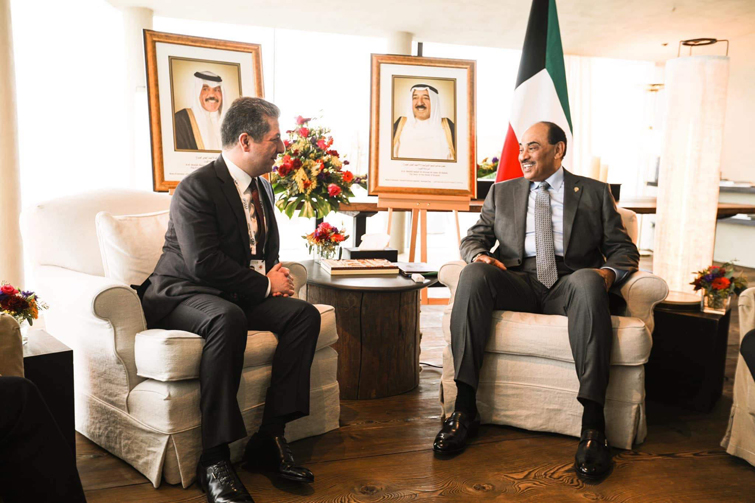 سەرۆکوەزیرانی کوەیت: هەرێمی کوردستان رۆڵێکی گرنگی لە ناوچەکەدا هەیە