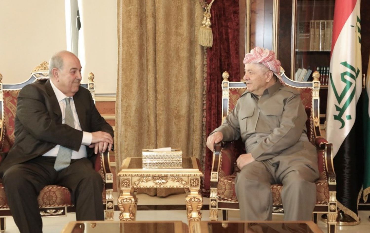 Başkan Barzani ile İyad Allavi Irak’ın geleceğini ele aldı