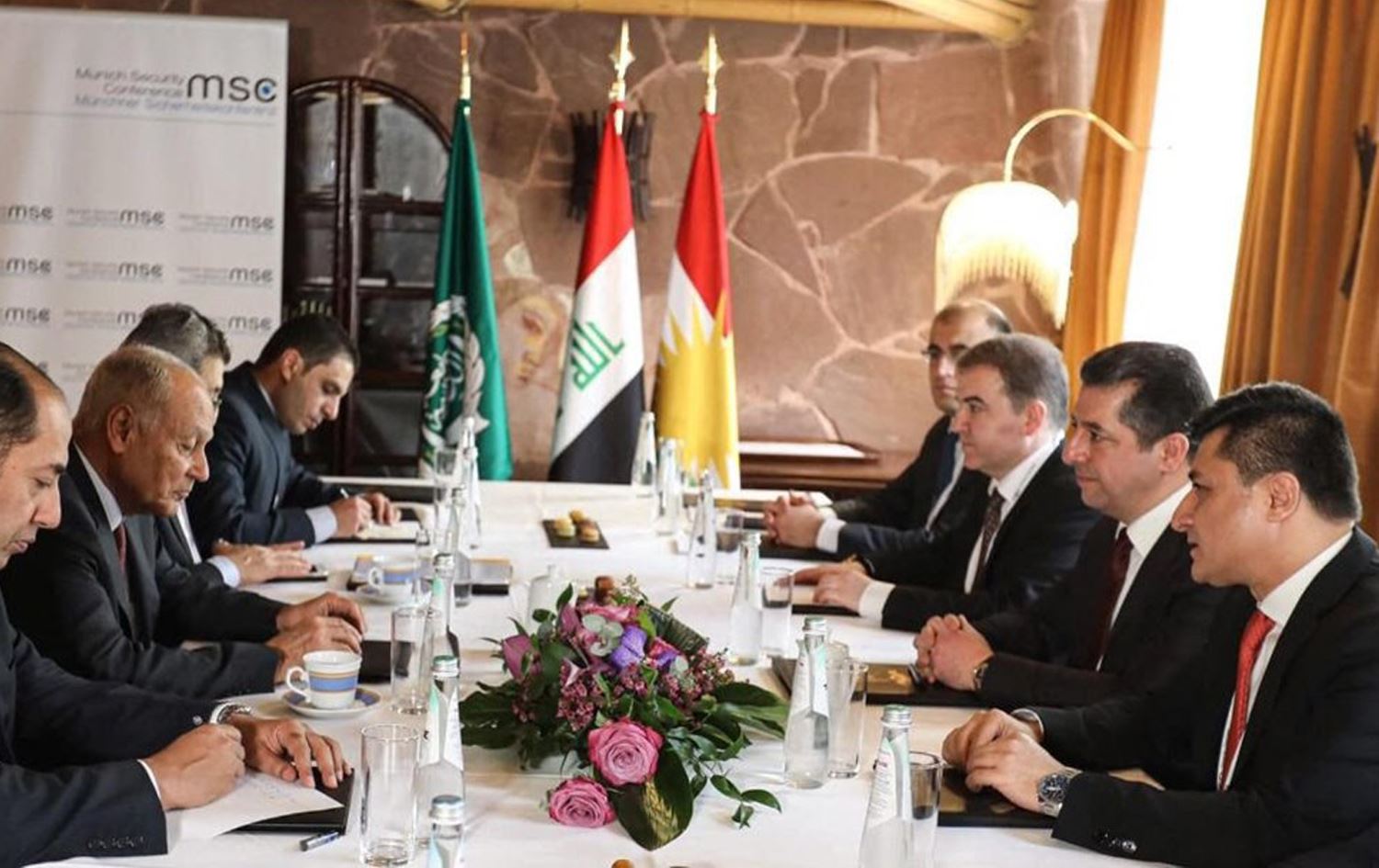 Başbakan Barzani, Arap Birliği Genel Sekreteri ile görüştü