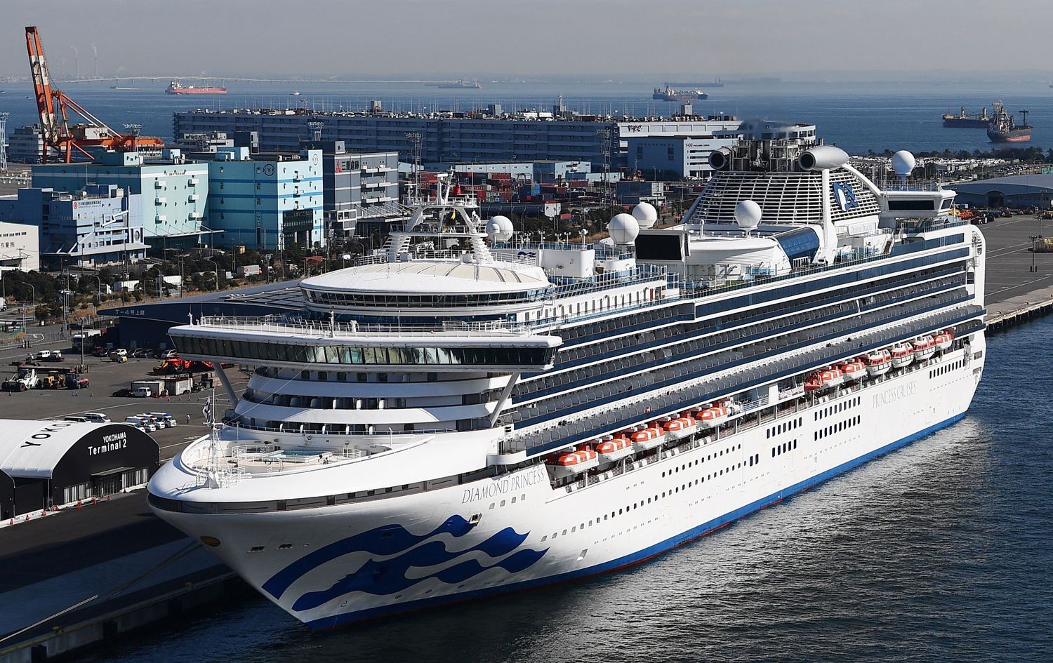 لە دەرەوەی چین زۆرترین ژمارەی تووشبووانی کۆرۆنا لەسەر کەشتییەکن