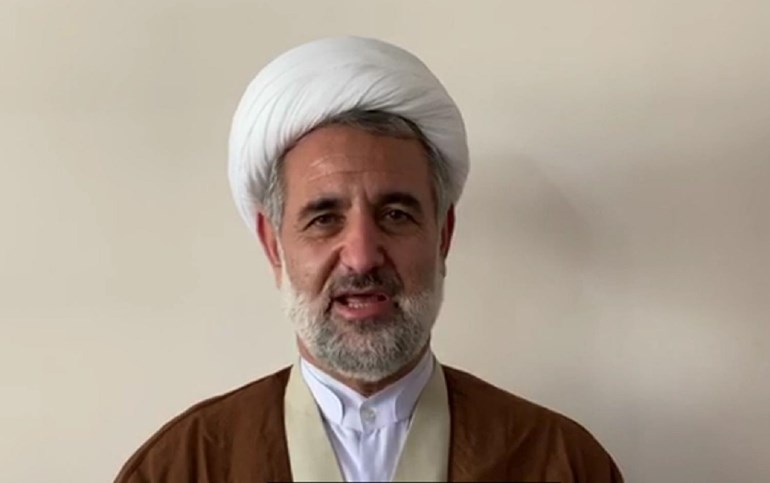 Mojtaba Zonnour confirmed he contracted coronavirus via video on February 27, 2020. Screenshot via Zonnour's video message