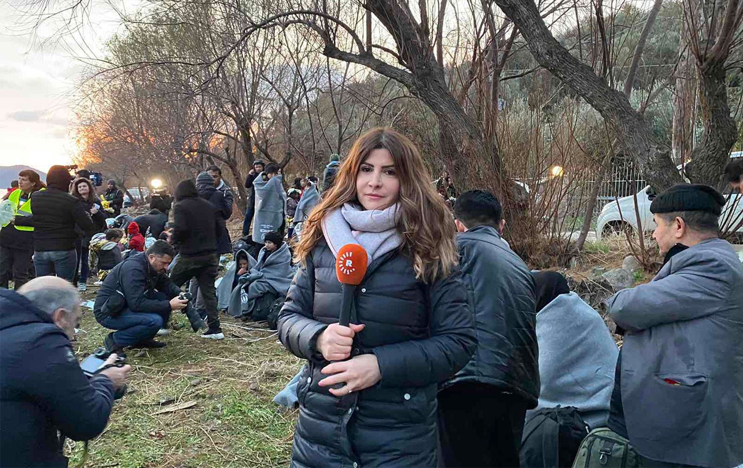 İlk mülteci kafilesi Midilli adasına ulaştı